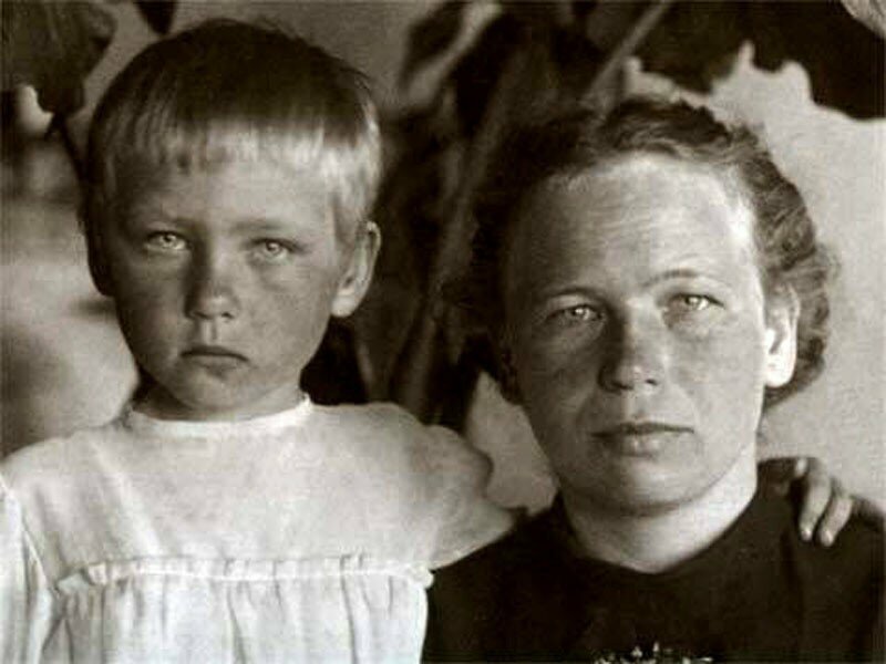 Ия Саввина с мамой Верой Ивановной