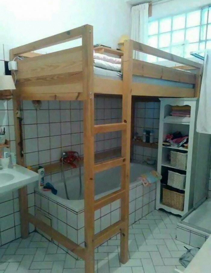 3. Ванная-спальня
