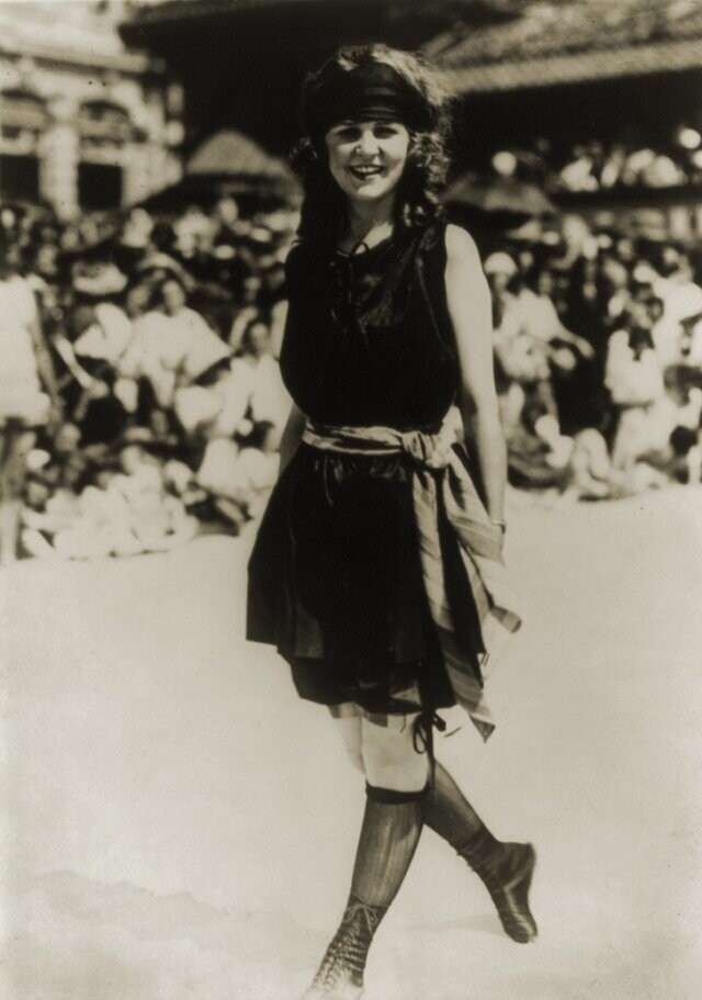 16-летняя Маргарет Горман - первая в истории США "Мисс Америка", 1921 год