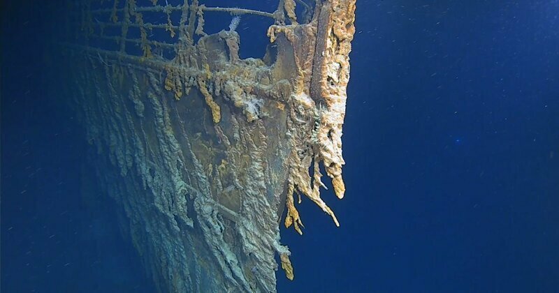 2019: солевая коррозия, бактерии и мощные течения приводят к стремительному разрушению "Титаника"