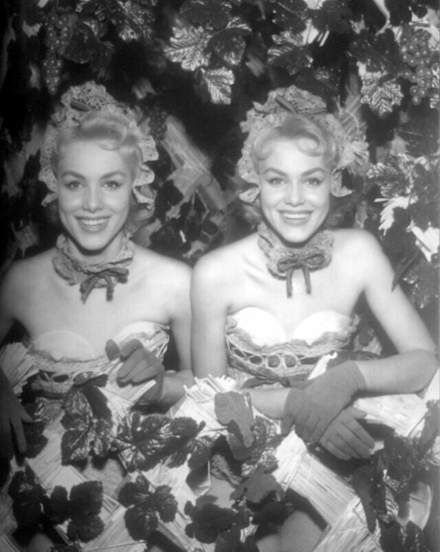 45 гламурных фотографий близнецов Кесслер в 1950-х и 1960-х годах