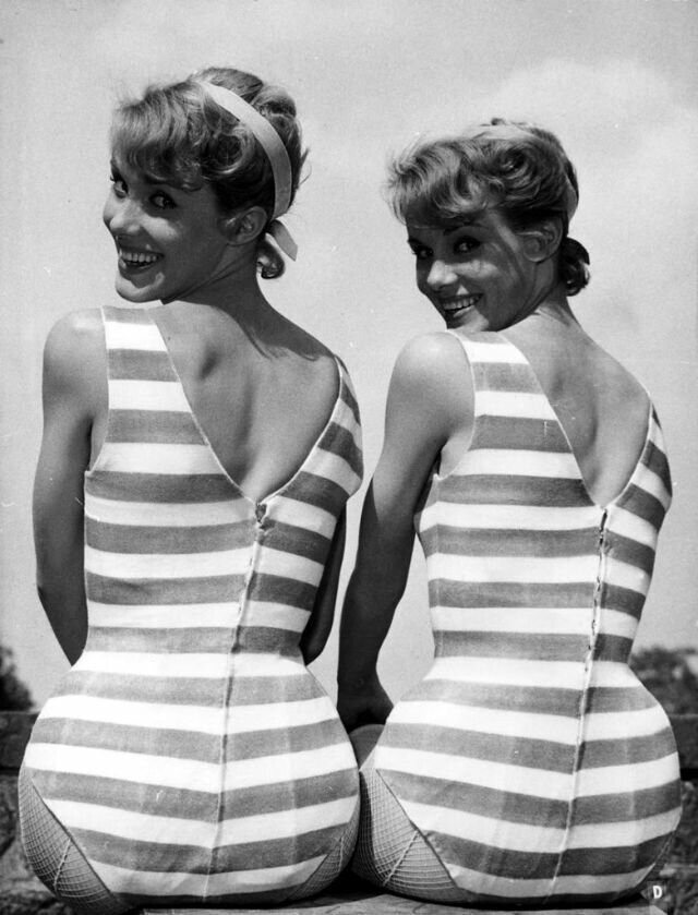 45 гламурных фотографий близнецов Кесслер в 1950-х и 1960-х годах