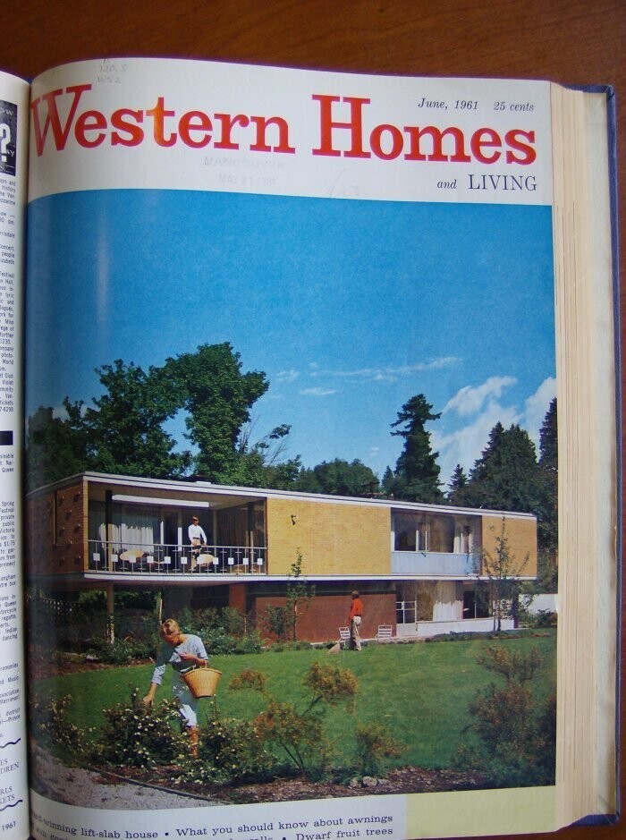канадский архитектор Гарднер построил единственный в мире дом для себя и своей семьи в 1960х  