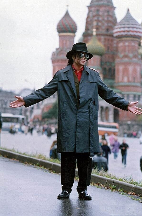 Майкл Джексон на Красной площади