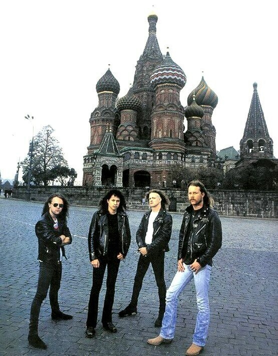 Metallica. Москва, 1991 г.