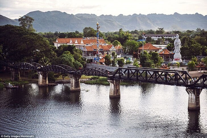 Мост через реку Квай, Таиланд