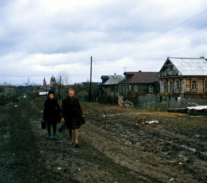 Деревня Тропарёво в Москве, 1956 год