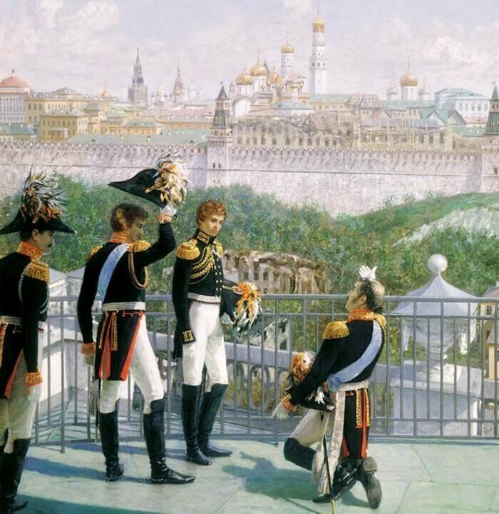 Как три прусских короля стали на коленях пред Москвой