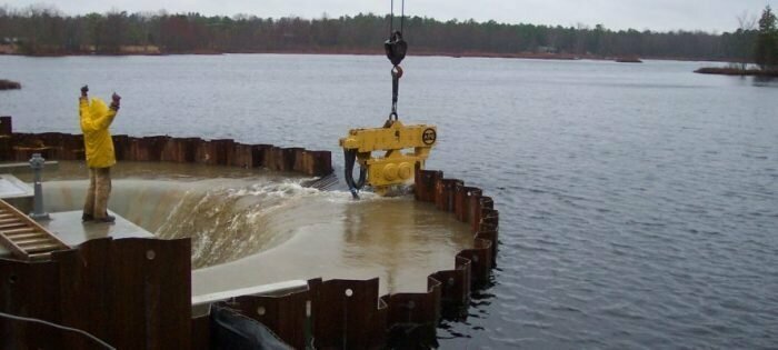 Строительство в воде