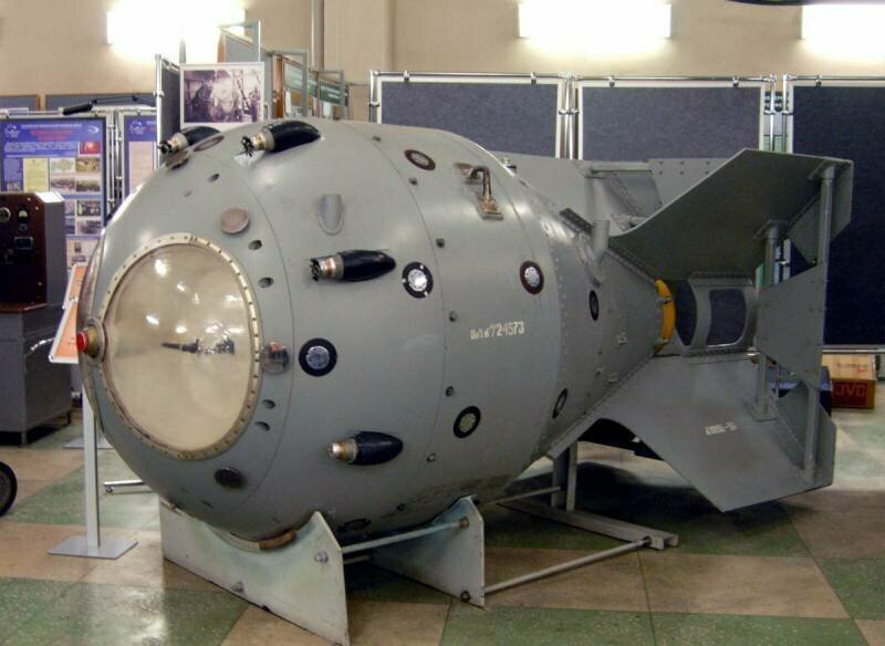 РДС-1 в Музее ядерного оружия РФЯЦ-ВНИИЭФ