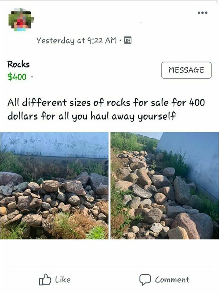 19. Камни за 400 долларов. Налетай!