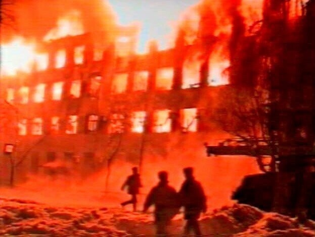 Как один окурок спалил здание Самарского ГУВД