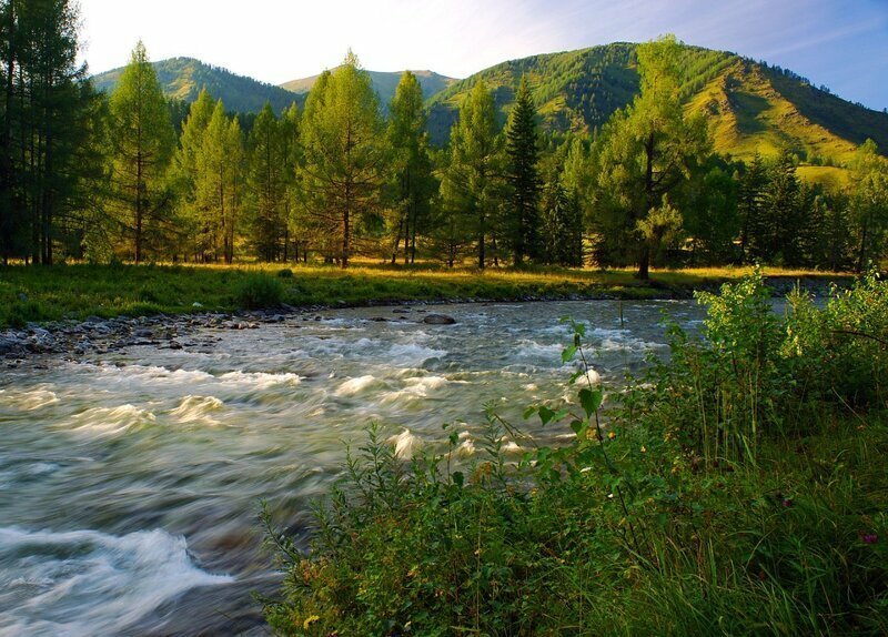 Пейзажи республики Алтай