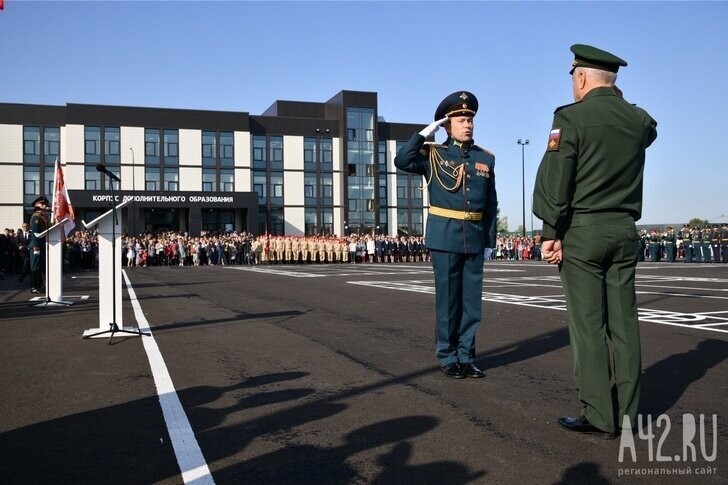4. Кемеровское президентское кадетское училище открыто в Кузбассе 
