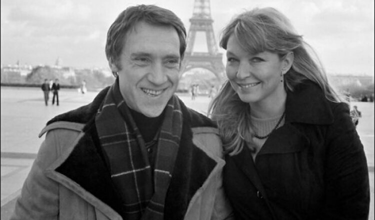 Владимир Высоцкий и Марина Влади в Париже. 1977 год.