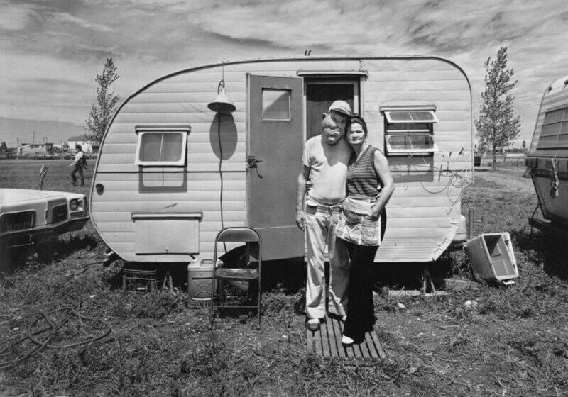 Боб и Вирджиния Мелвон, Фарго, Северная Дакота, 1976.