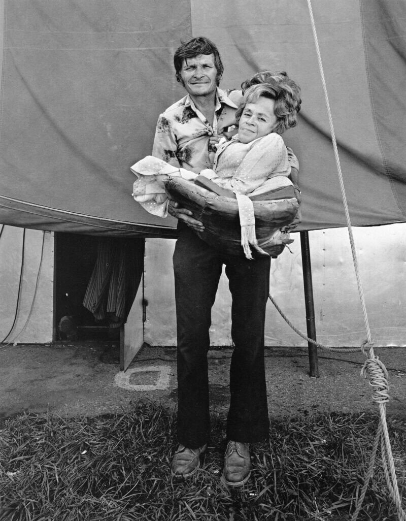 Самая маленькая мама в мире и Эд Беннетт, Огайо, 1976.