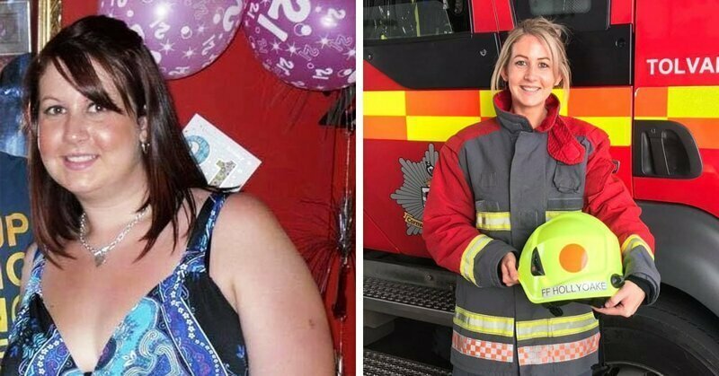 Британка два года худела ради работы пожарным, и так преуспела, что теперь она сама — огонь