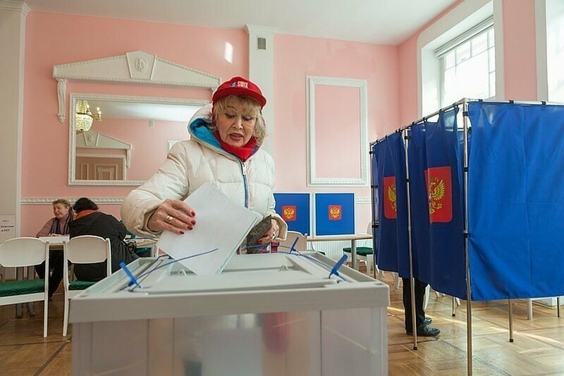 В Петербурге ведется онлайн-трансляция выборов