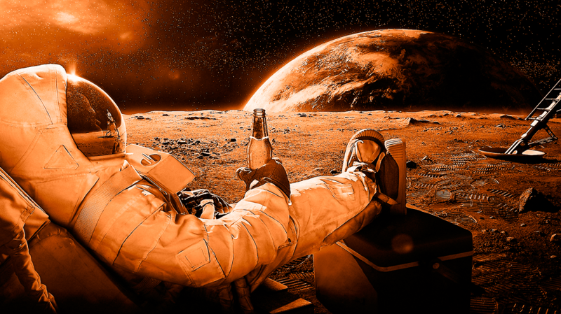 Почему на Марсе нельзя снимать скафандр