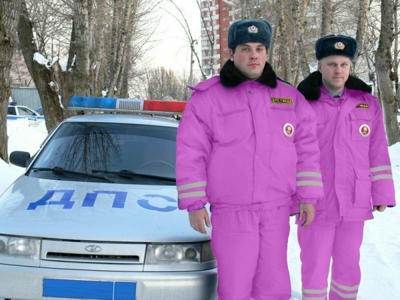 "Наша милиция нас бережет": суровые будни российской полиции (19 фото)