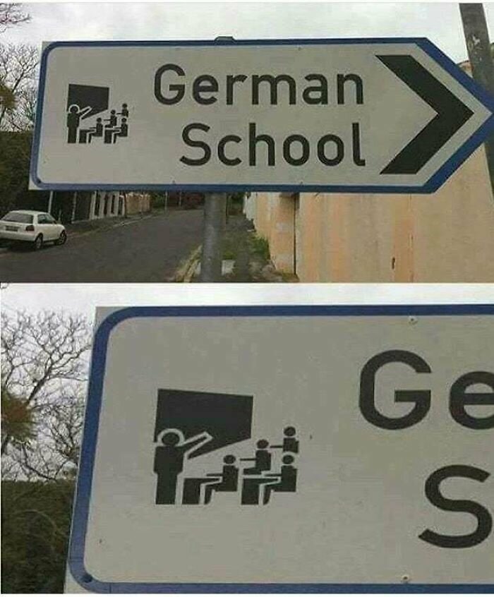 "Немецкая школа". И жесты знакомые