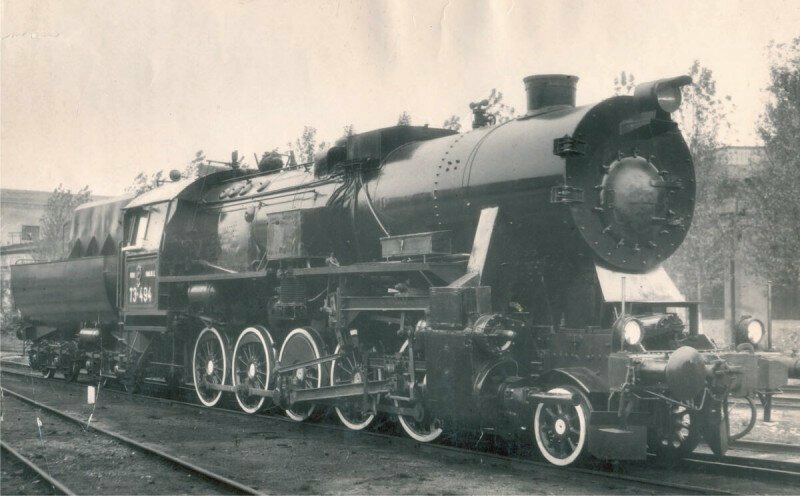 "Kriegslok" - военный локомотив BR52