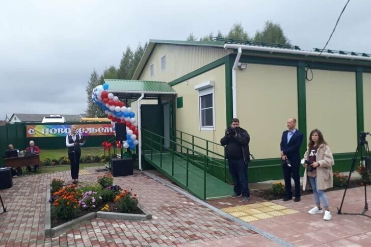 В селе Заозерье Ярославской области открыли новый фельдшерско-акушерский пункт