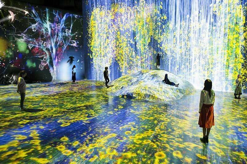 В Японии открыли первый в мире интерактивный музей цифрового искусства