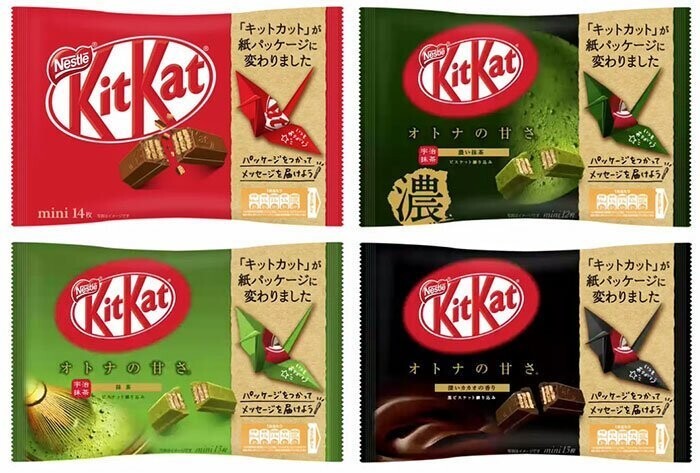 Японский KitKat стал экологичнее