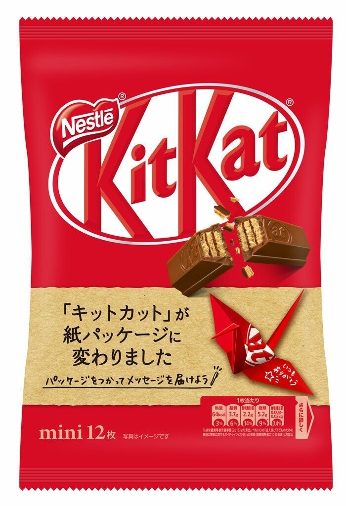 Японский KitKat стал экологичнее