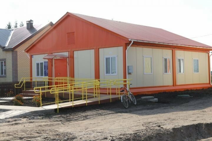 В селе Чувашский Брод в Татарстане открылось новое модульное здание амбулатории