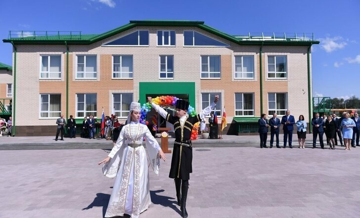 Новый детский сад открыли в Северной Осетии