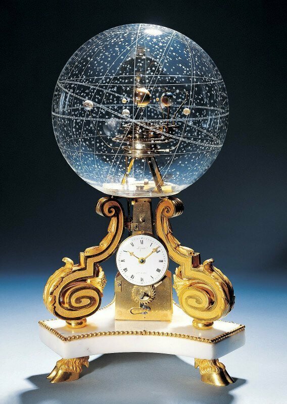 Часы - планетарий. Франция, 1770 год.