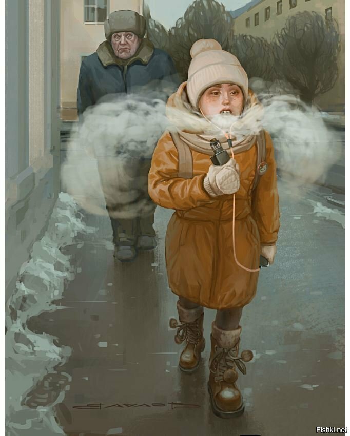 Жизнь в России глазами художника Михаила Вачаева