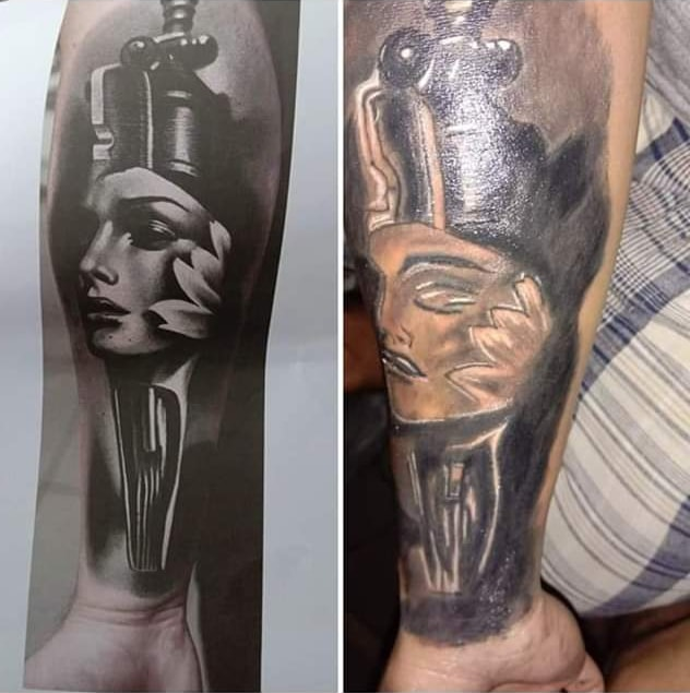 "Татуировщик сказал, что сможет сделать также, но не сделал"