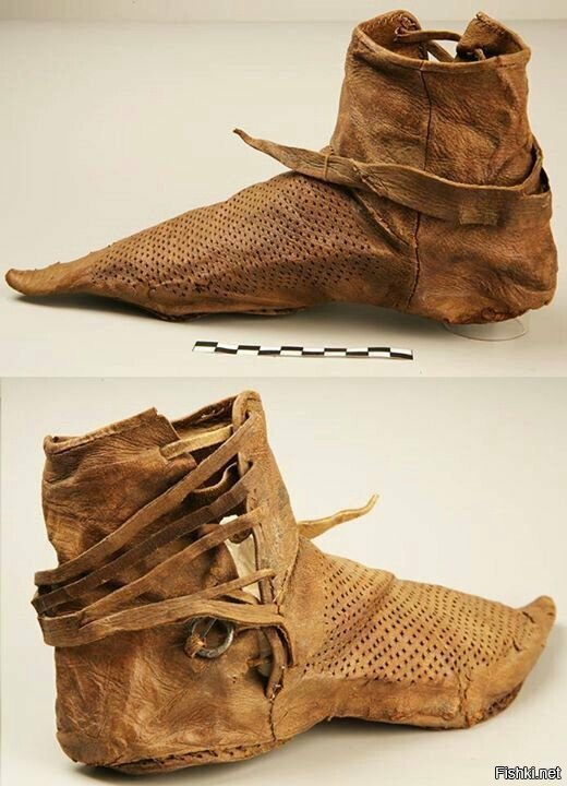 Обувь 14 века
