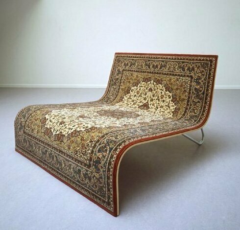 Мебель из ковра
