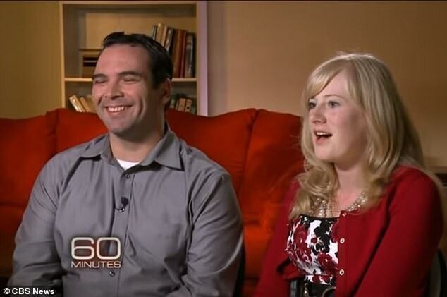Майкл и Кристин в 2012 году на передаче "60 минут", куда их пригласили рассказать об их сыне Джейкобе