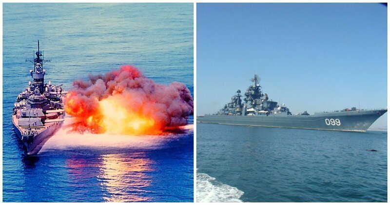 Линкор «Айова» vs атомный крейсер «Киров»: американский аналитик сравнил корабли «в бою»