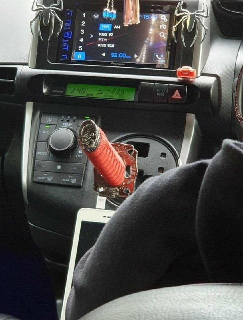 Когда водитель Uber  настоящий самурай