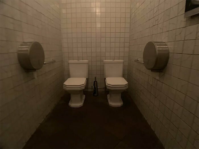 27. Туалет в ресторане в Стокгольме