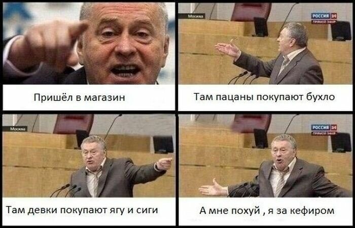 Подборка мемов с Жириновским