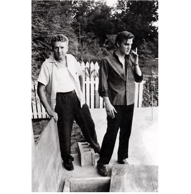 Elvis and his dad