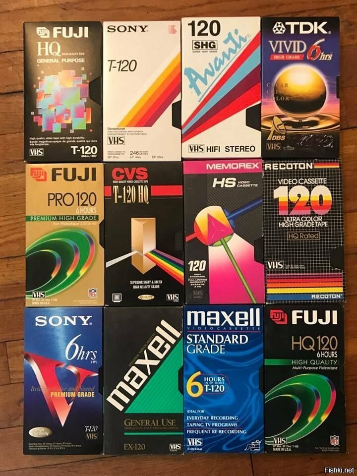 Видеокассеты - богатство 90-х