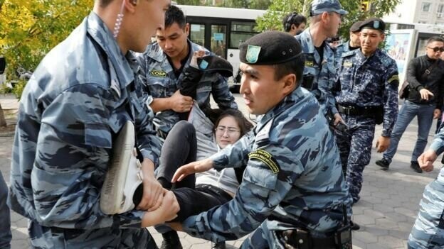 В Казахстане протестовали против экспансии Китая. Десятки человек задержаны