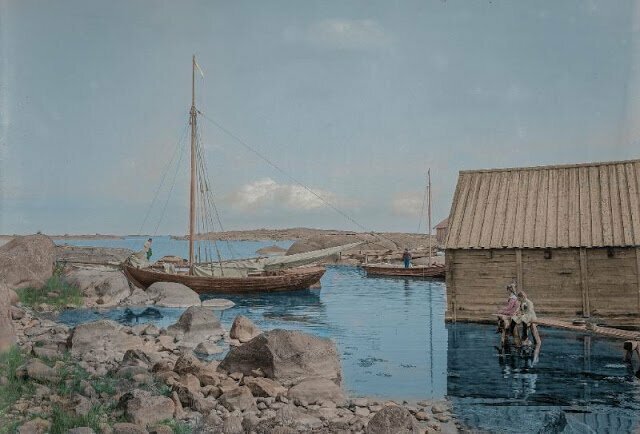 Летняя идиллия на Аландских островах, 1910 г.