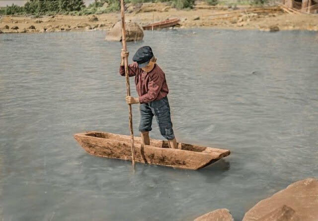 Его первая лодка. 1931 г.