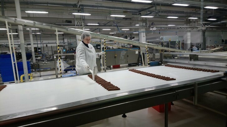 На заводе «Мон'дэлис Русь» во Владимирской области запустили шоколадную линию