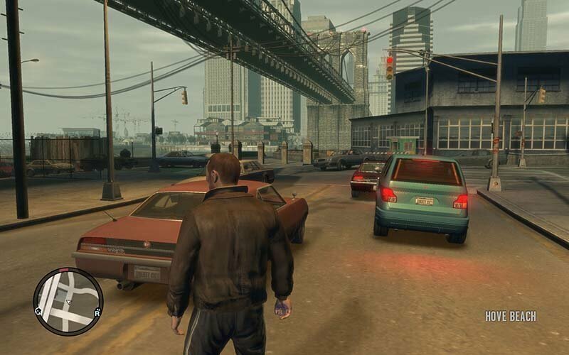 19. Grand Theft Auto IV (2008) — предпоследняя часть из популярной серии GTA. Гонки от полиции, стрельба, грабежи и многое другое